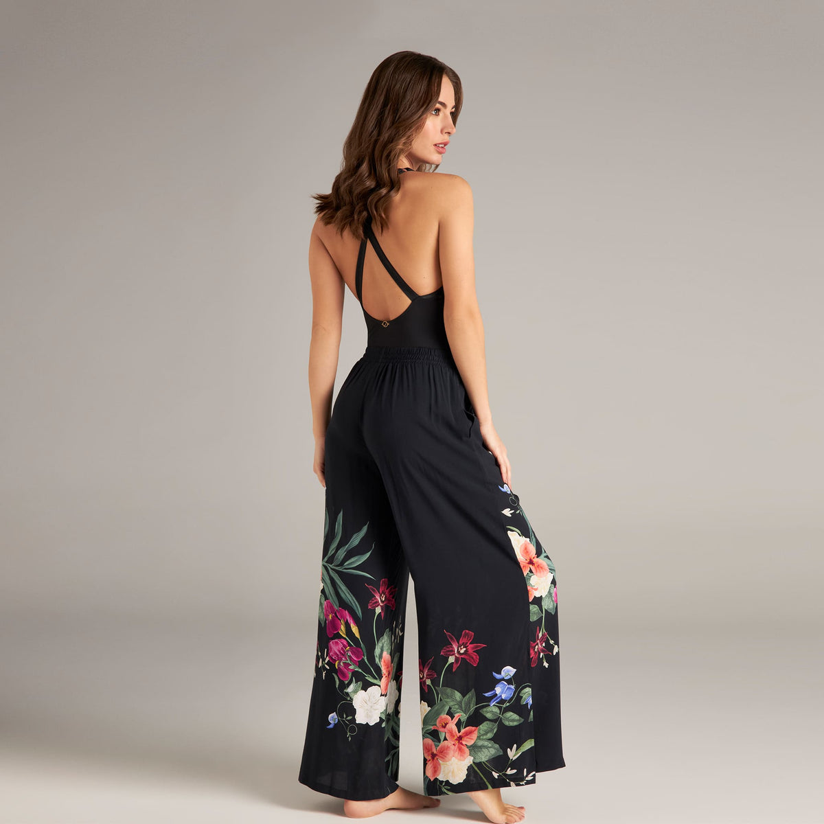 FLORAL FANTASY JOSEPHINE COVERUP PANT– Jantzen