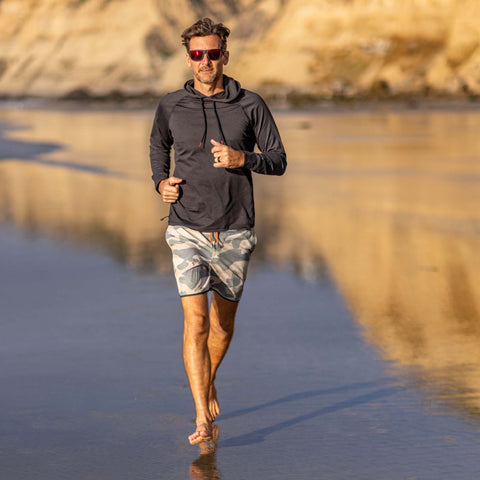 CROSSOVER  ELASTIC WAIST SHORT