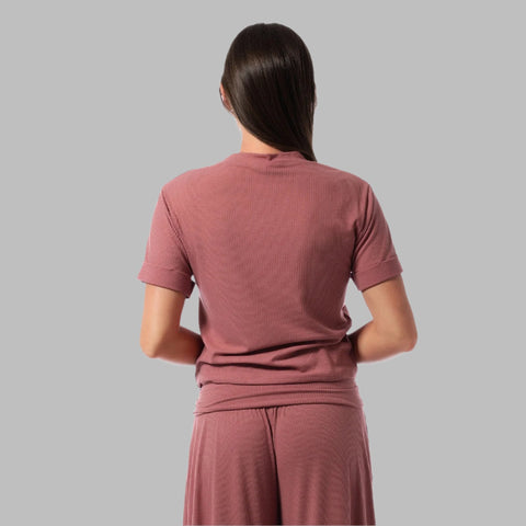 NORA RELAXED SCOOP NECK TOP