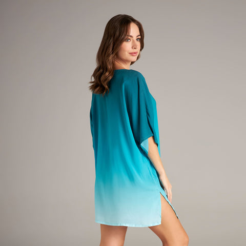 FLOWERS OF THE SUN CELIA TUNIC COVER UP
