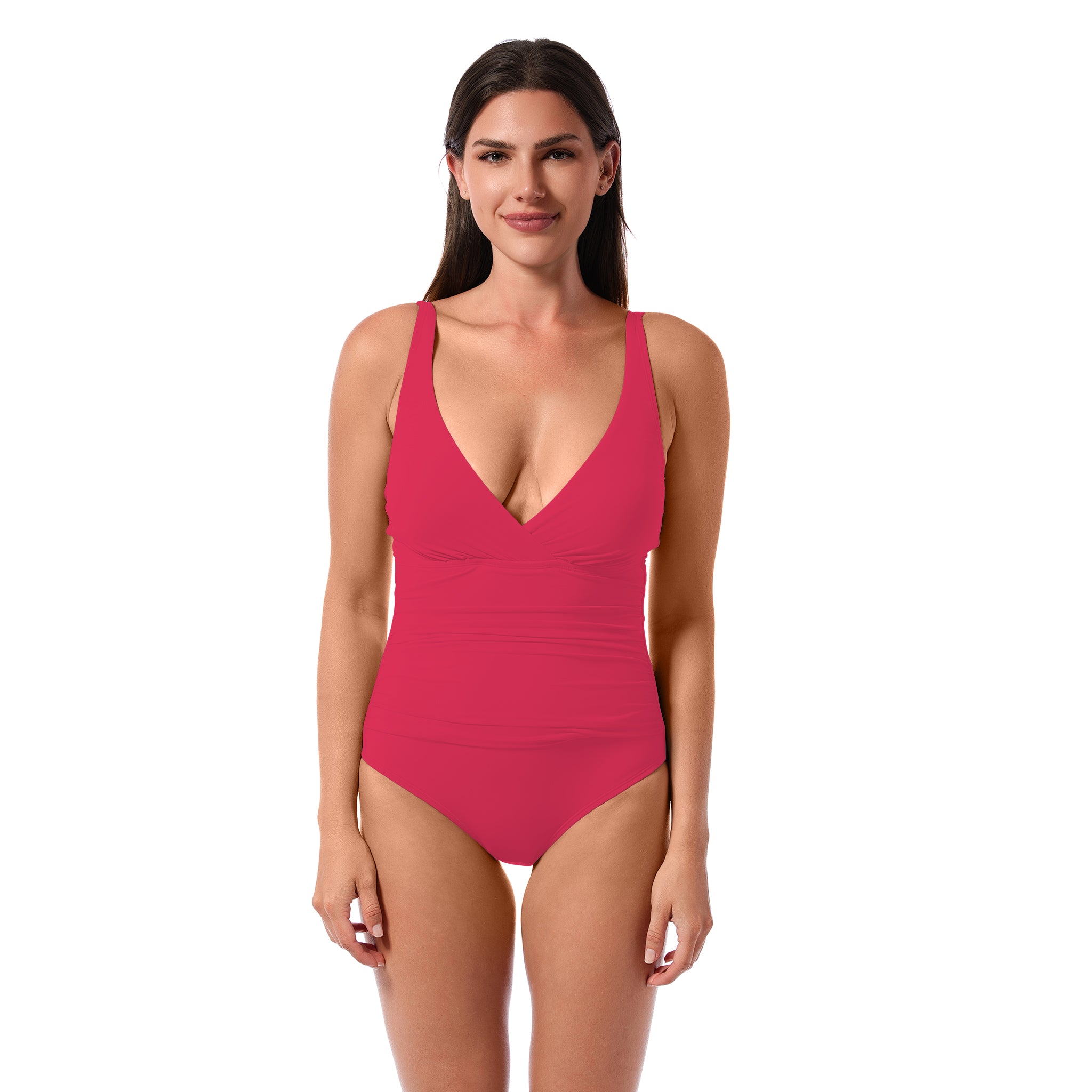 PATTY SURPLICE ONE PIECE– Jantzen