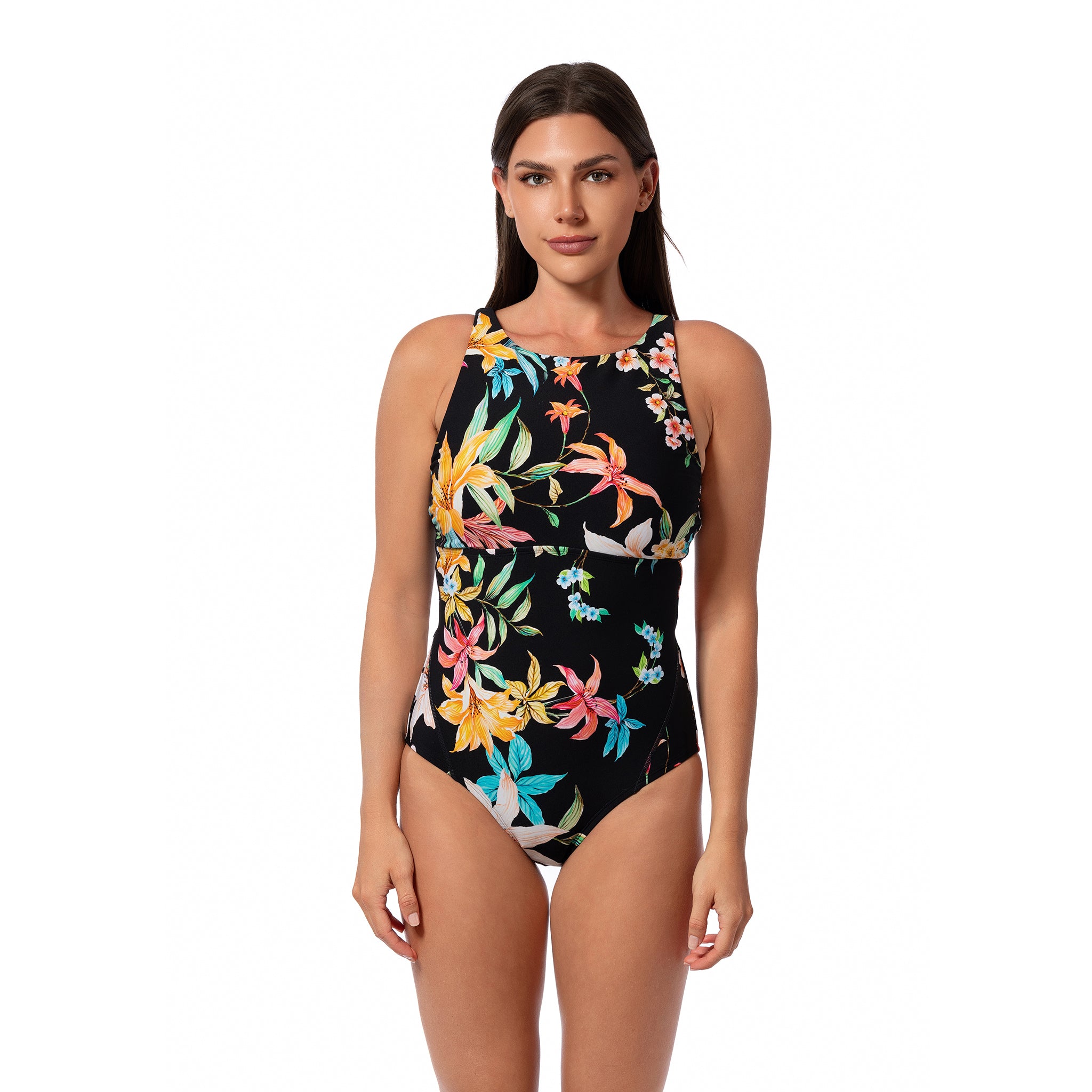 GARDEN PARTY HIGH LINE ONE PIECE– Jantzen