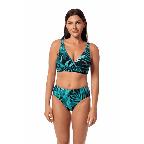 BOLD PARADISE VERA SURPLICE BRA TOP