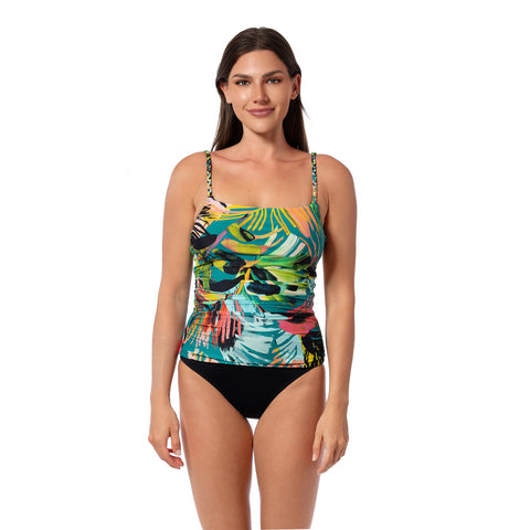 SUNSET MAGIC EDEN CAMI TANKINI TOP