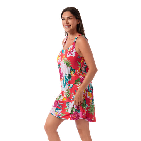 MORNING BLOOM LEAH SHORT DRESS