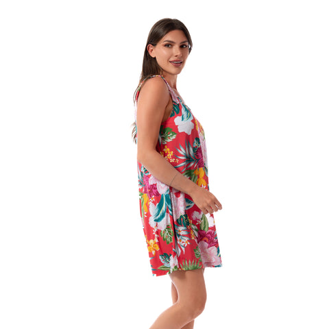 MORNING BLOOM LEAH SHORT DRESS