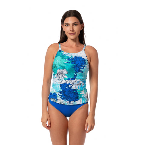 GLOWING FIELDS LAUREN TANKINI TOP