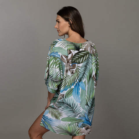 JUNGLE GLAM CELIA TUNIC COVERUP