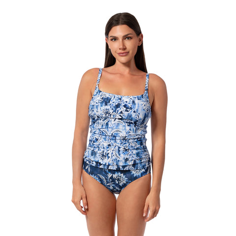 OCEAN MOSAIC EDEN CAMI TANKINI TOP