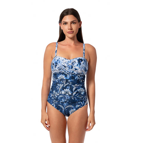 OCEAN MOSAIC FIONA BANDEAU ONE PIECE