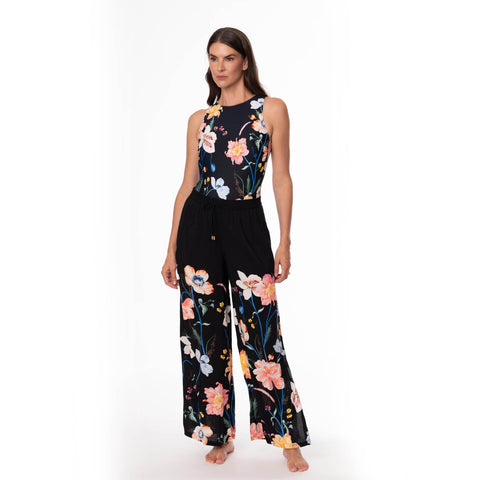 BLOOMING FLOWERS JOSEPHINE PULL ON PANT