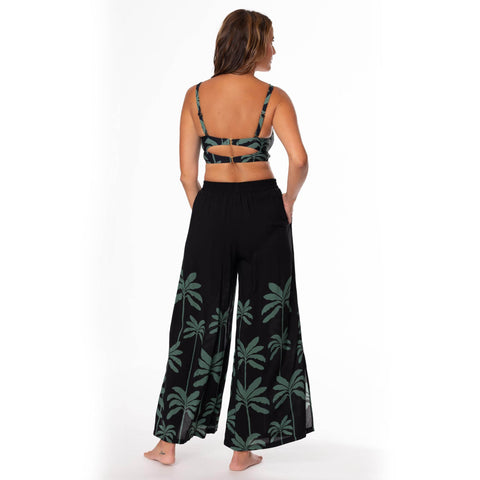 TROPICAL PALMS JOSEPHINE PULL ON PANT