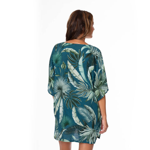 PALM TOILE CELIA TUNIC COVERUP