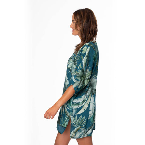 PALM TOILE CELIA TUNIC COVERUP