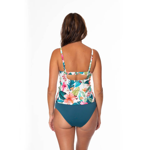 HAWAIIAN SUNRISE LAUREN TANKINI TOP