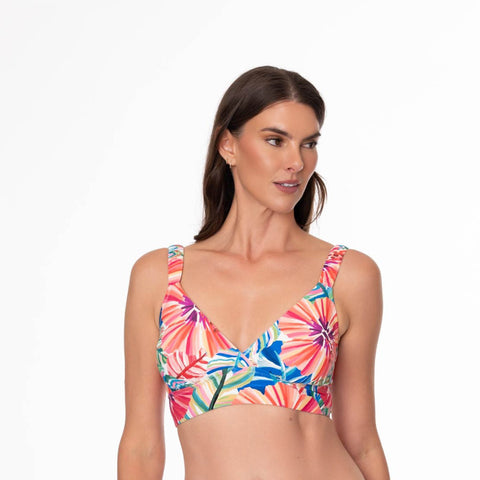 GARDEN EXPLOSION CECILE MIDKINI TOP