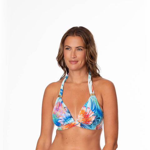 SUNSET SPIRIT AMY HALTER BRA TOP