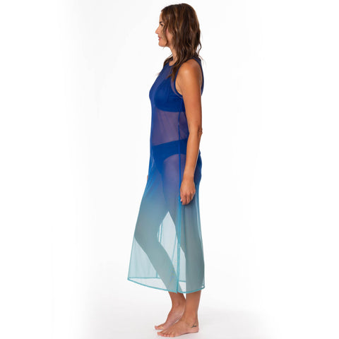 SUNSET SPIRIT LILIA KNITTED MESH DRESS