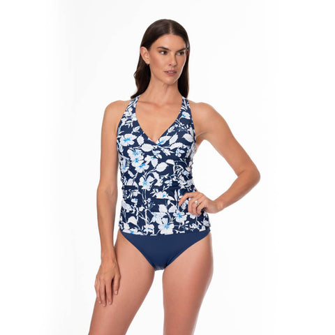 MIRAGE LOUISE WRAP TANKINI TOP