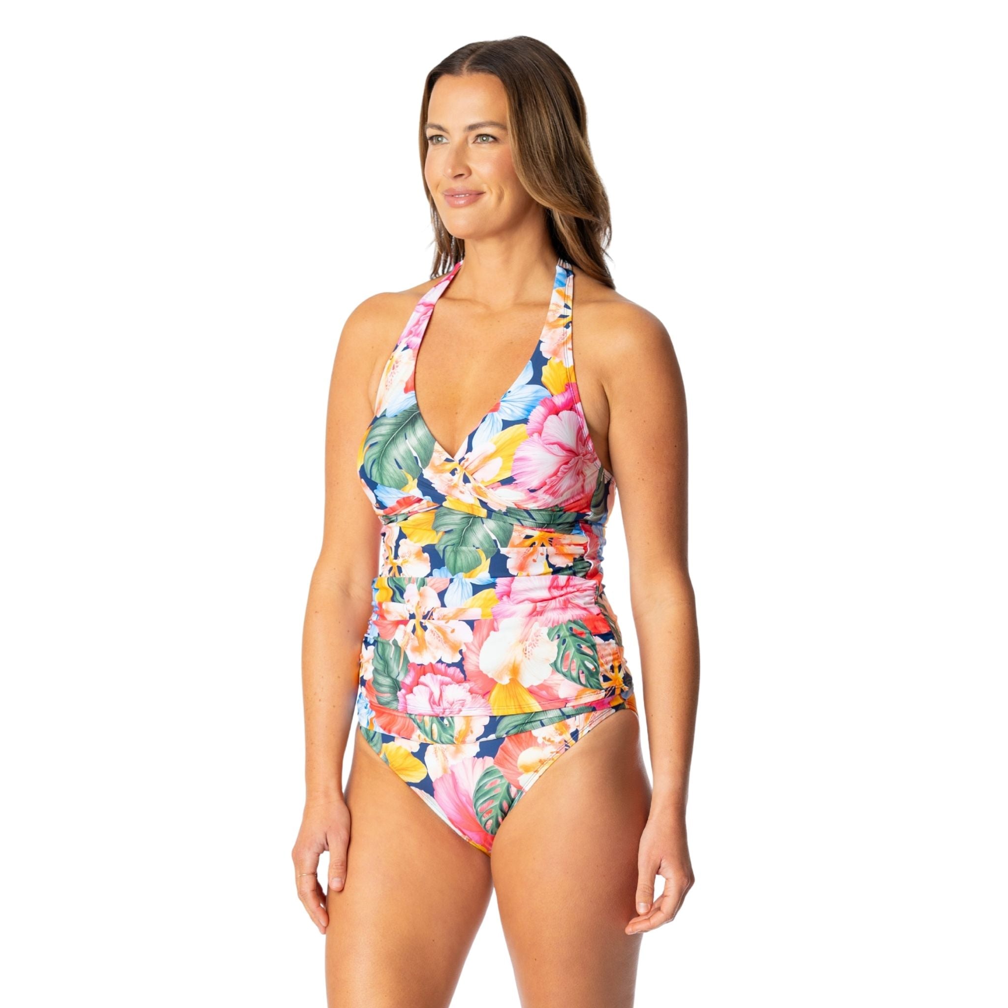 SUNSET DREAM LOUISE WRAP TANKINI TOP– Jantzen