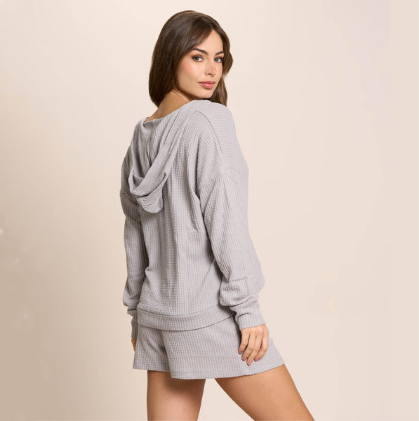 トップス HLT Lounge Drawstring Hoodie PLU09GD - 16oz. Garment Dye Plush Fleece Hooded Pullover