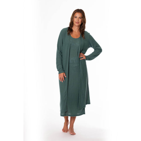 LOUNGEWEAR LONG DRESS SET