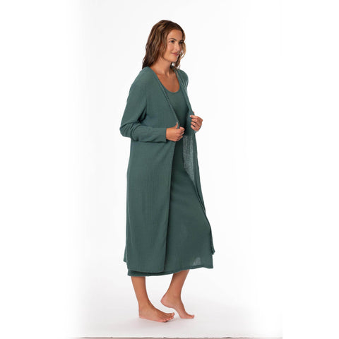 LOUNGEWEAR LONG DRESS SET