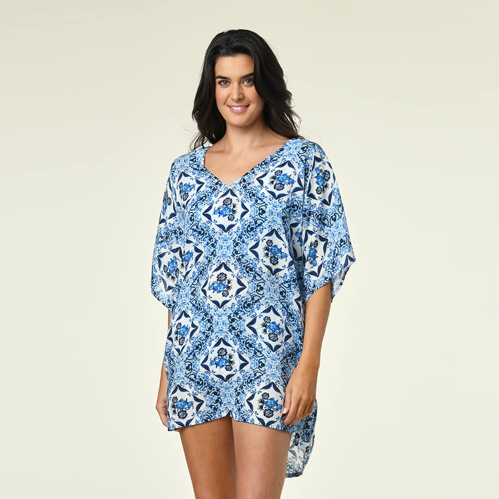 SUNSET CERAMIC TUNIC COVERUP– Jantzen