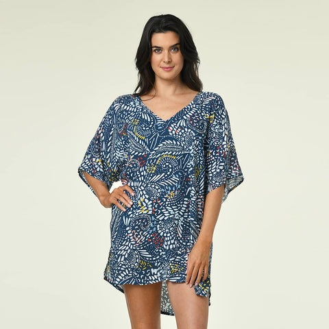 PAISLEY PUZZLE COVERUP TUNIC