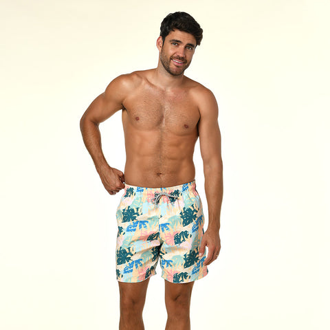 PALM BEACH MEN'S 7" VOLLEY SWIM SHORT