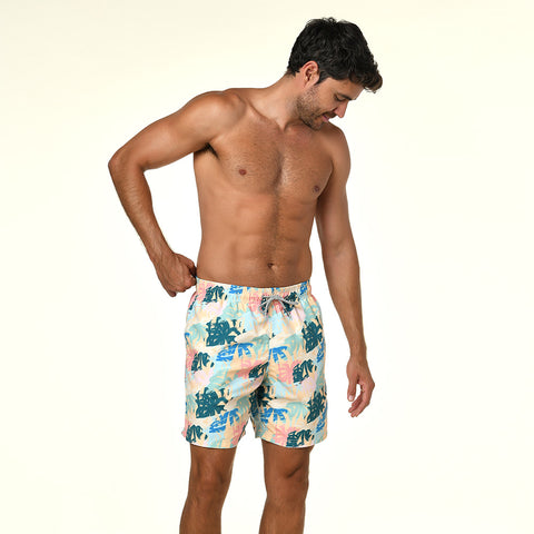 PALM BEACH MEN'S 7" VOLLEY SWIM SHORT